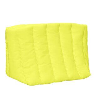 Drunk Elephant Marula Yellow Puffer Cosmetic Bag